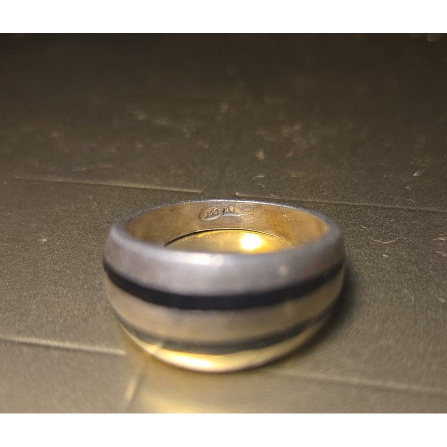Vintage sterling silver ring sz 6.5