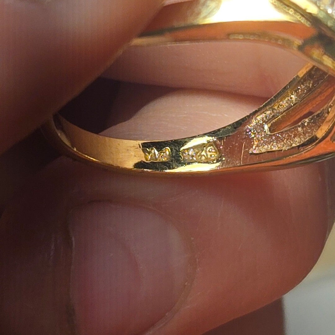 Vintage sterling silver ring sz 9
