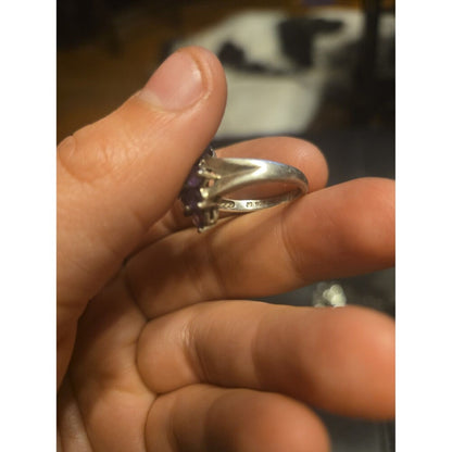 Vintage Sterling Silver Ring Sz 6.5