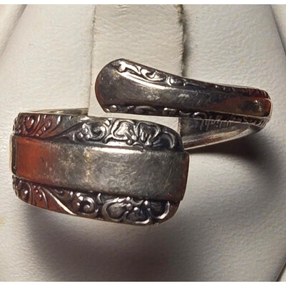 Spoon Vintage sterling silver ring sz 8.5