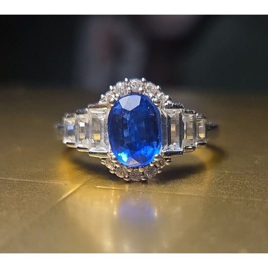 Vintage sterling silver ring sz 8.5