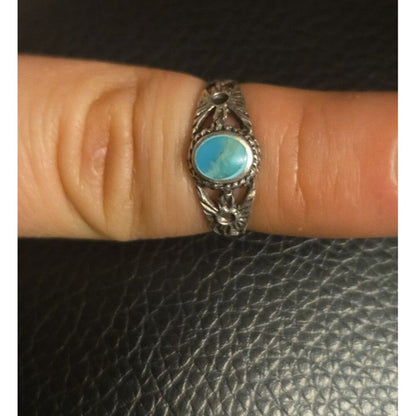 Southwestern Vintage sterling silver ring sz 6.5