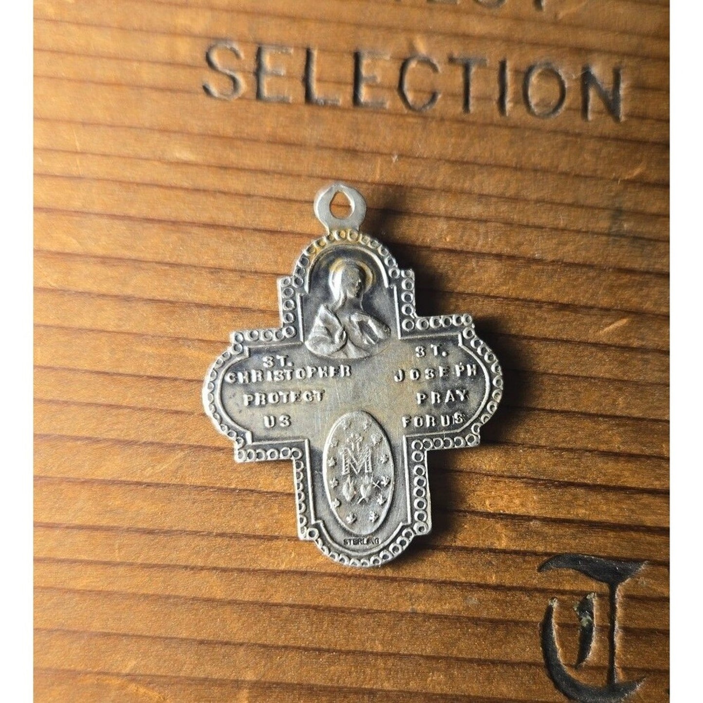 Cross Sterling Silver Pendant