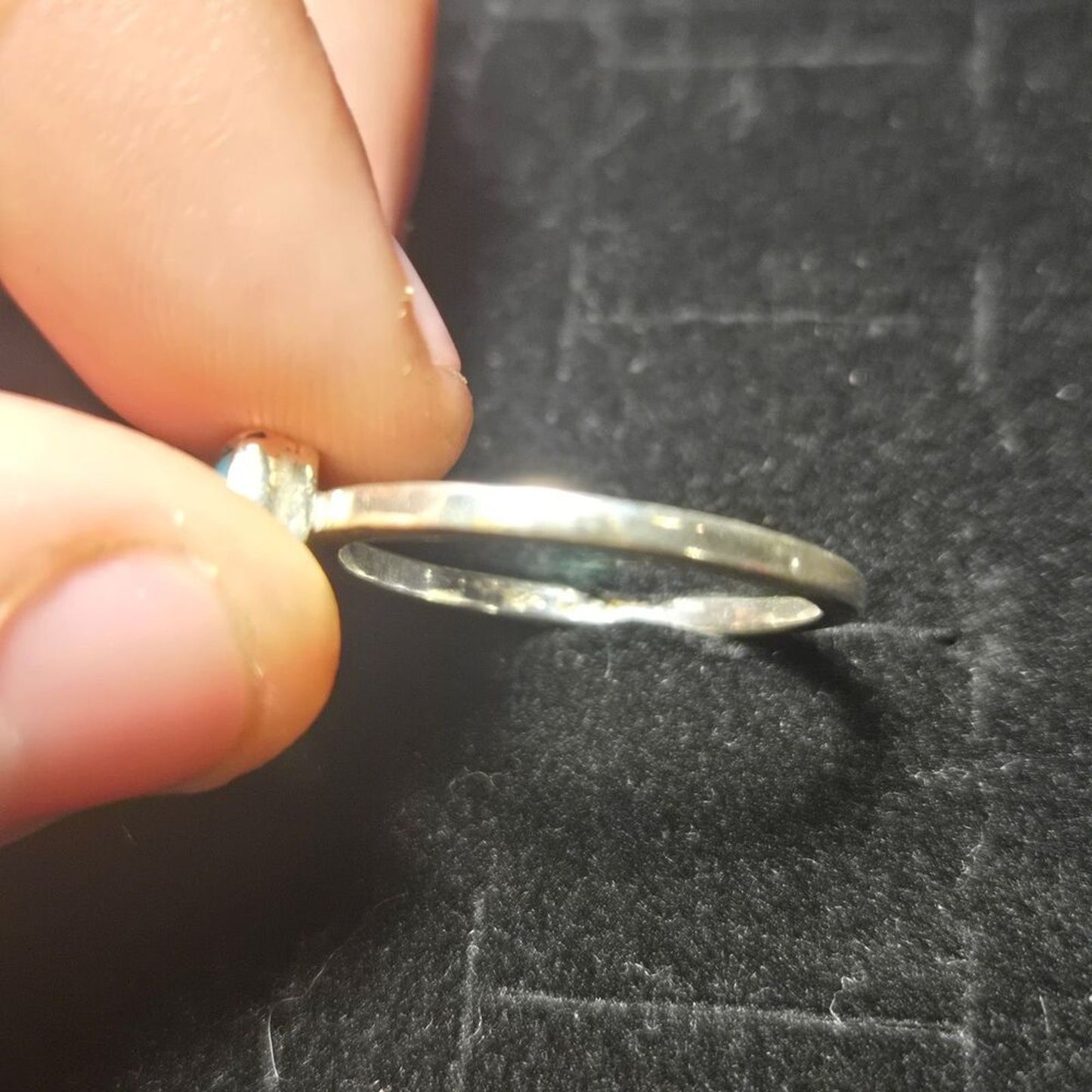 Vintage sterling silver ring sz 9