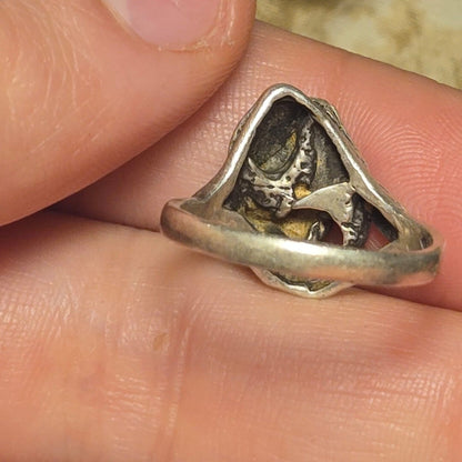 Vintage sterling silver ring sz 6.5