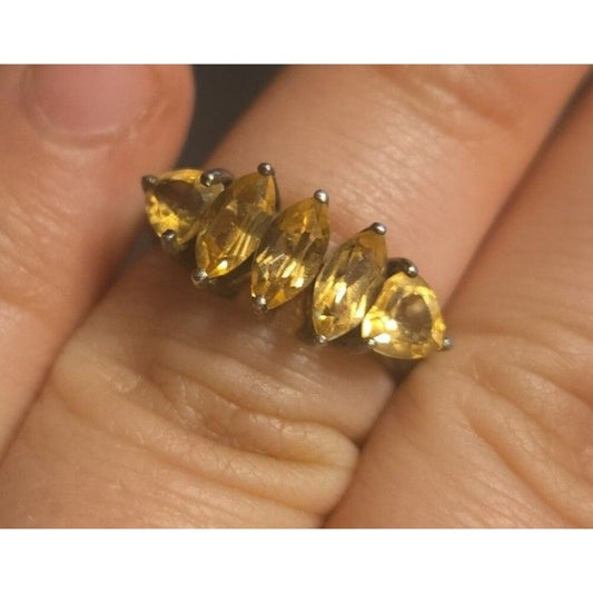 Vintage Sterling Silver Ring Sz 6.5