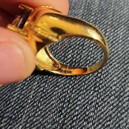 Vintage Sterling Silver Ring Sz 8.5