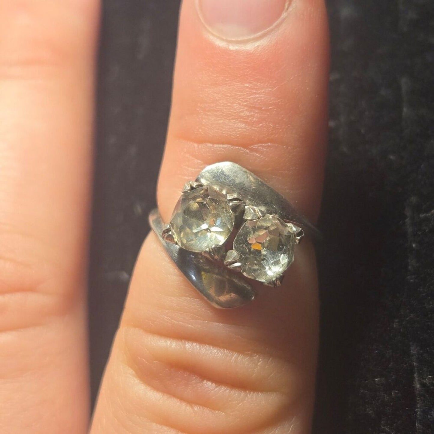 Vintage sterling silver ring sz 5.5