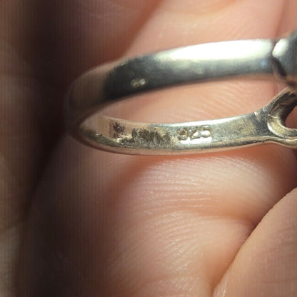 Vintage sterling silver ring sz 6