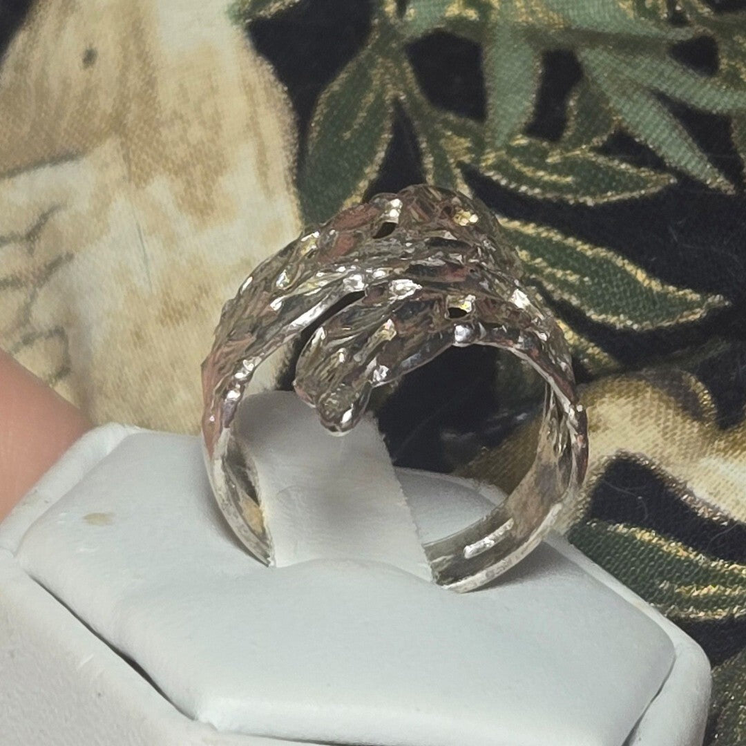 Vintage sterling silver ring sz 6.5