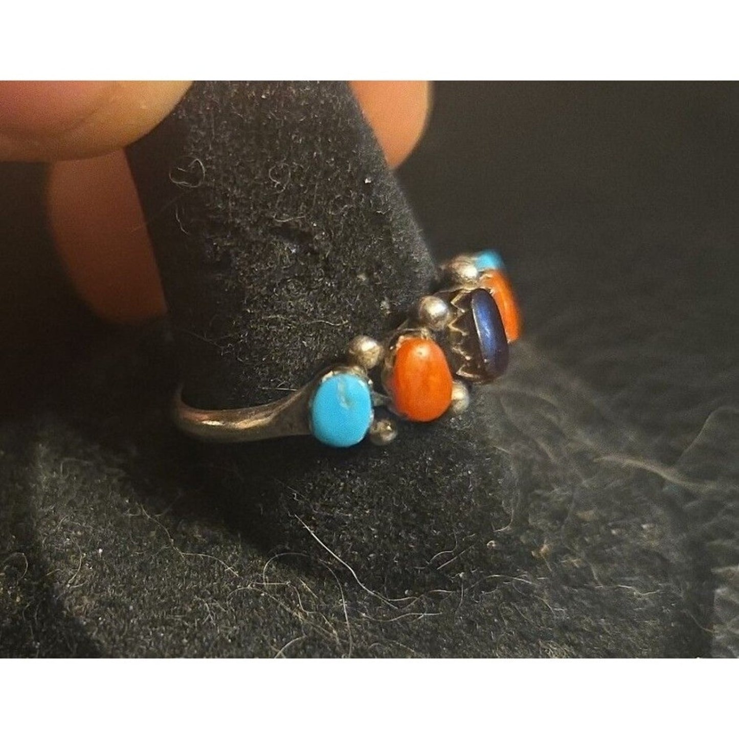 Southwestern Vintage sterling silver ring sz 6