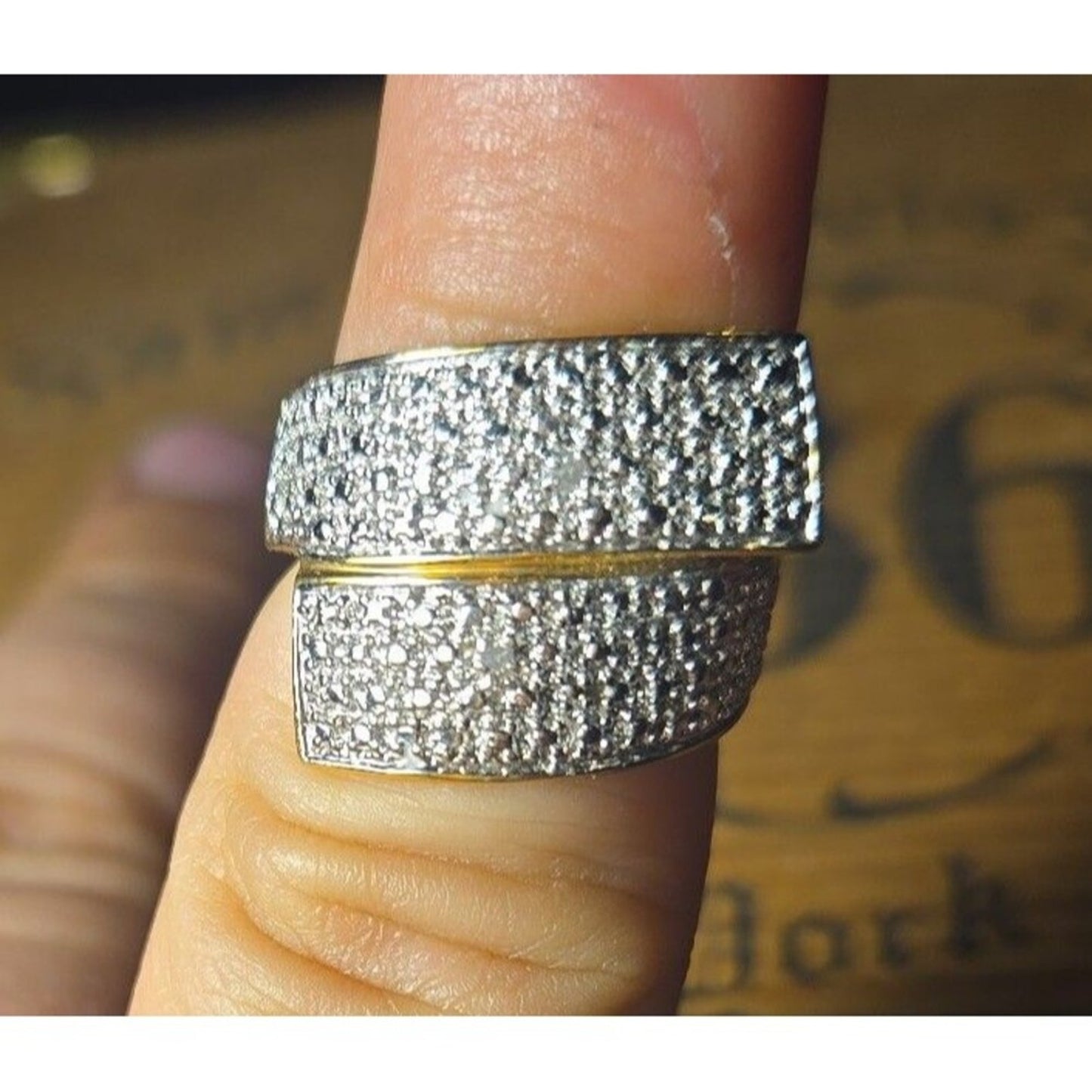 Vintage sterling silver ring sz 6