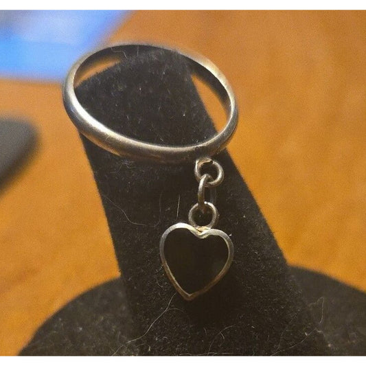 Vintage Sterling Silver Ring Sz 4.5