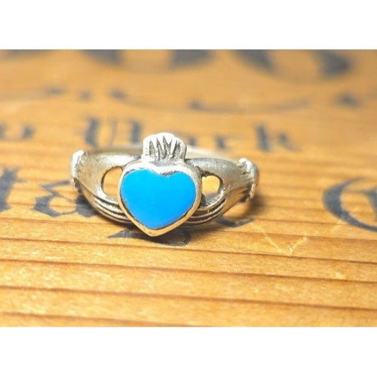 Vintage sterling silver ring sz 2