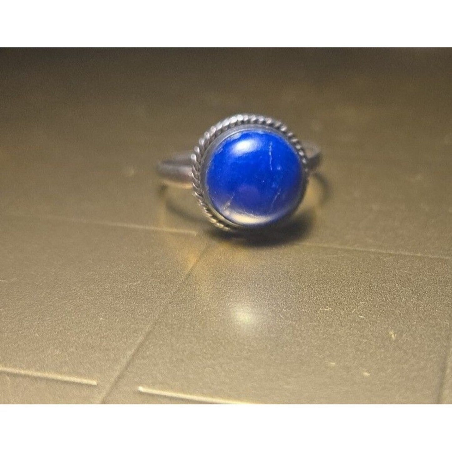 Vintage sterling silver ring sz 7