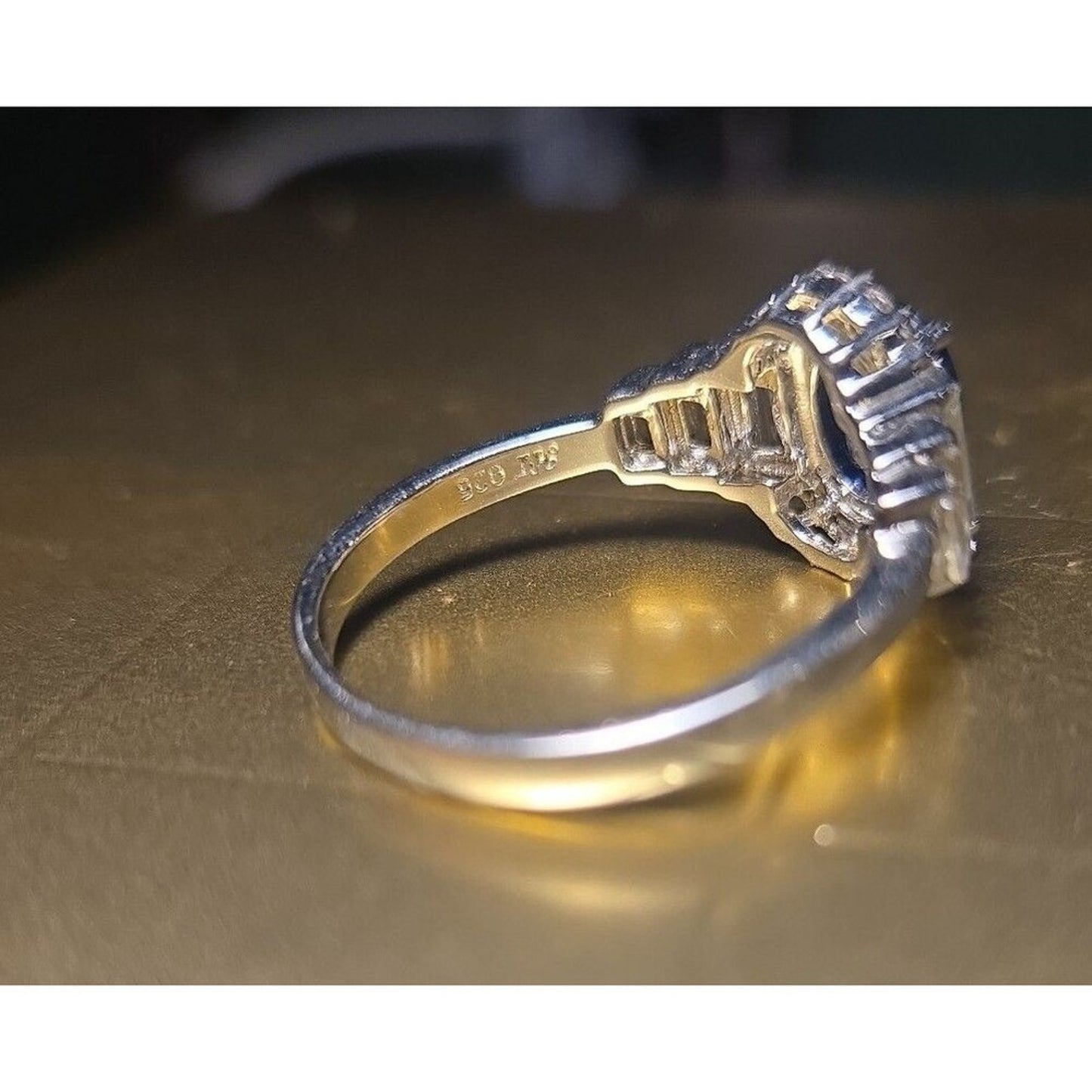 Vintage sterling silver ring sz 8.5