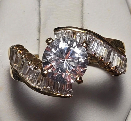 Vintage sterling silver ring sz 9