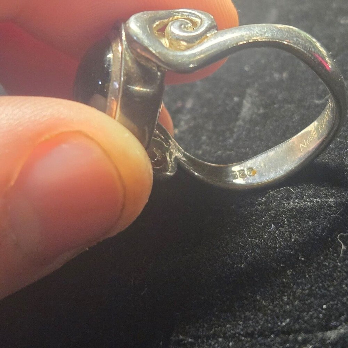 Kameleon Vintage sterling silver ring sz 8
