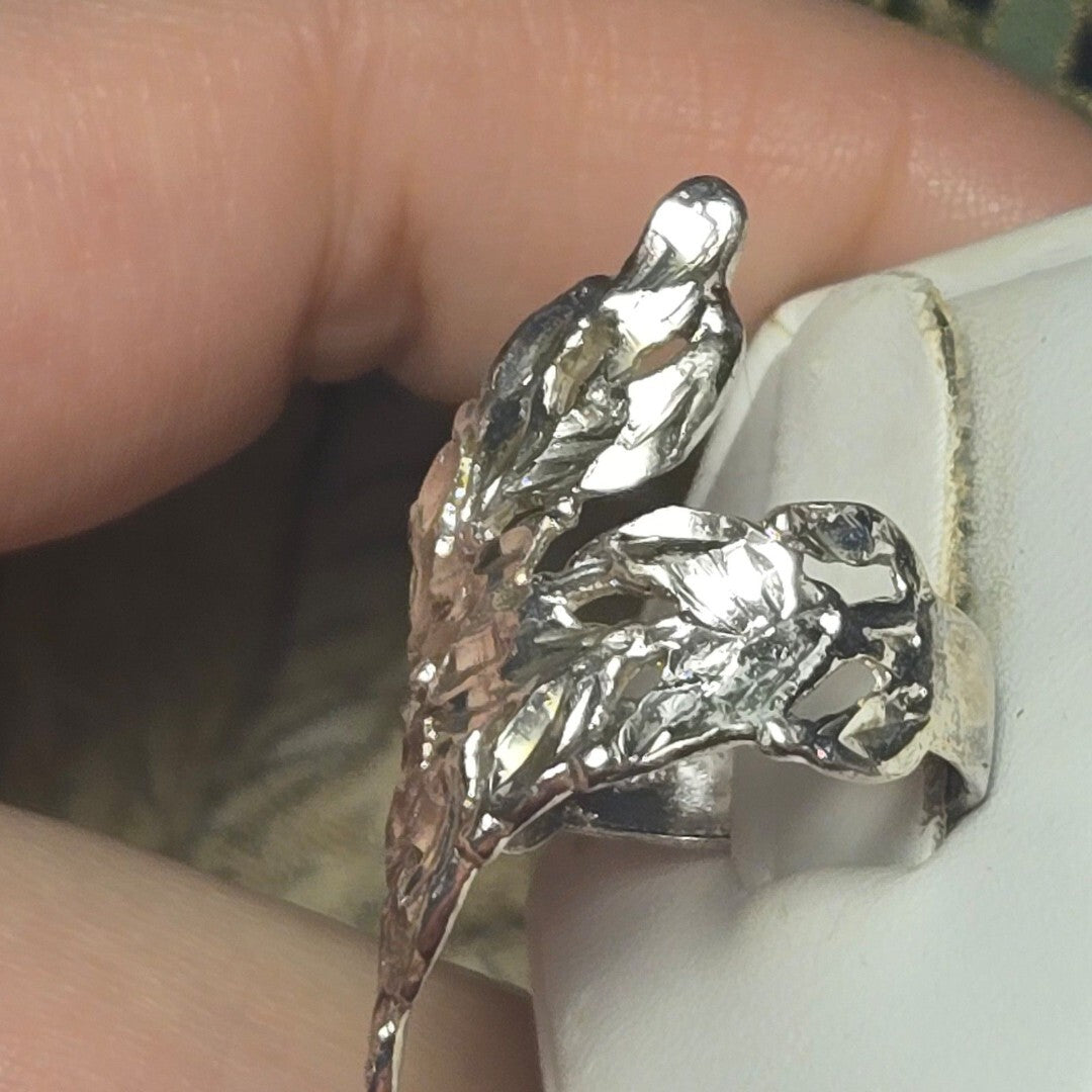 Vintage sterling silver ring sz 6.5