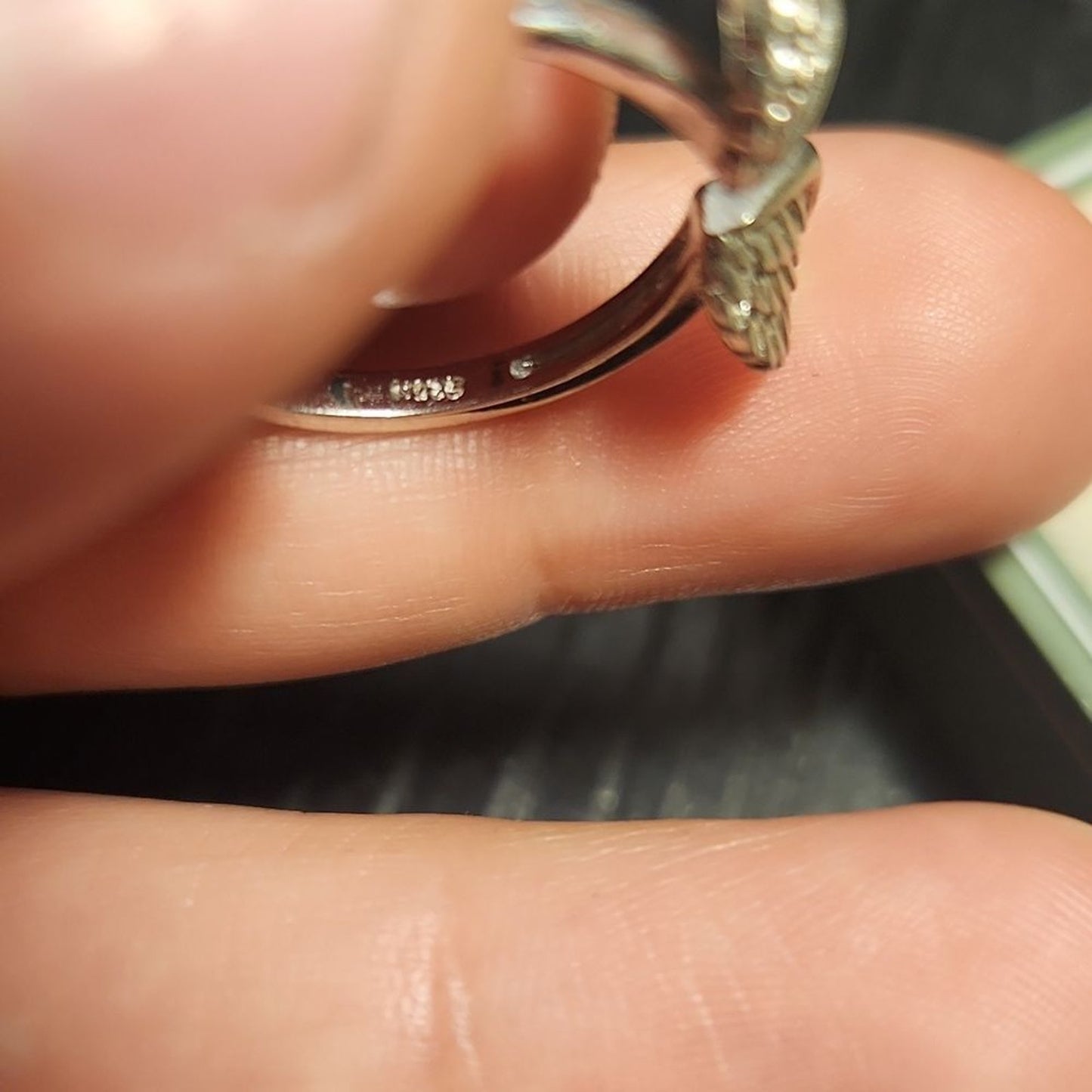 WINGS Vintage Sterling Silver Ring Sz 6