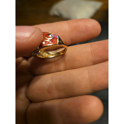 Vintage Sterling Silver Ring Sz 8