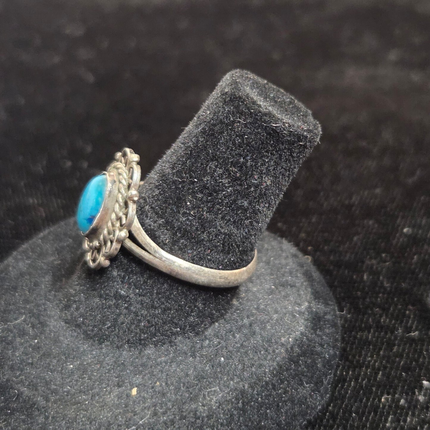 Southwest Styled Sterling Ring sz 6