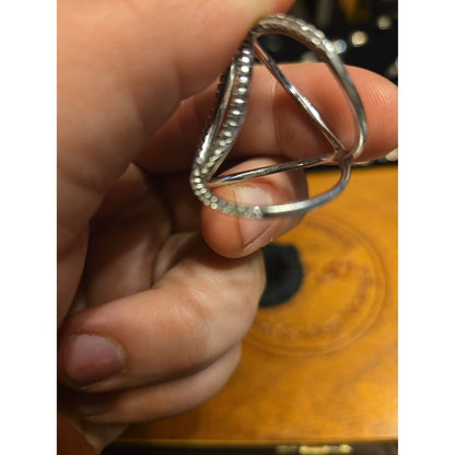 Vintage sterling silver ring sz 8