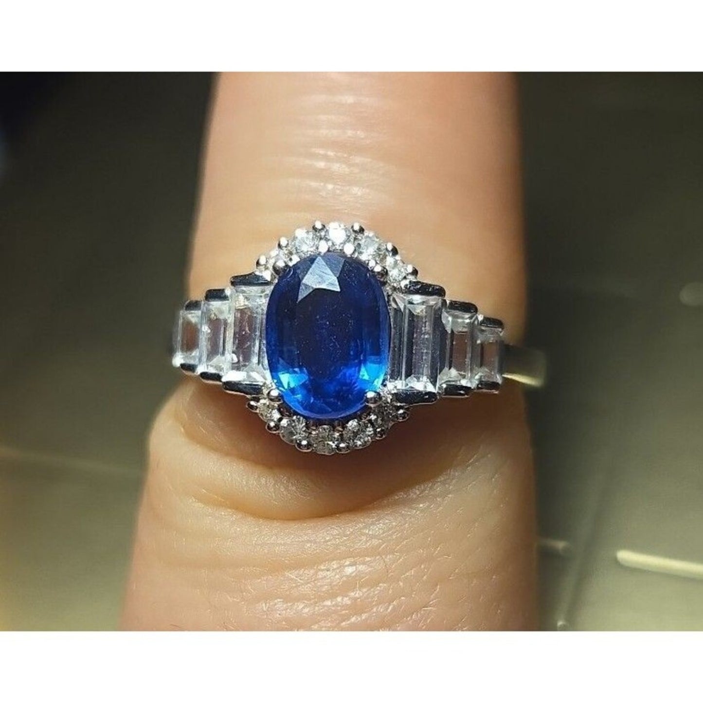 Vintage sterling silver ring sz 8.5