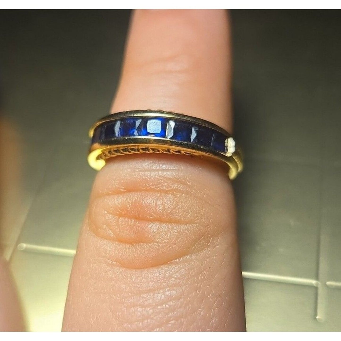 Vintage sterling silver ring sz 6.5