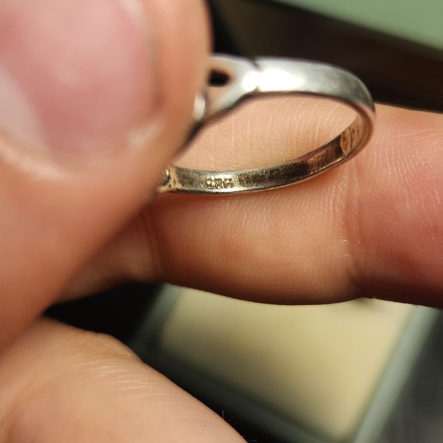 Celtic Vintage Sterling Silver Ring Sz 5.5