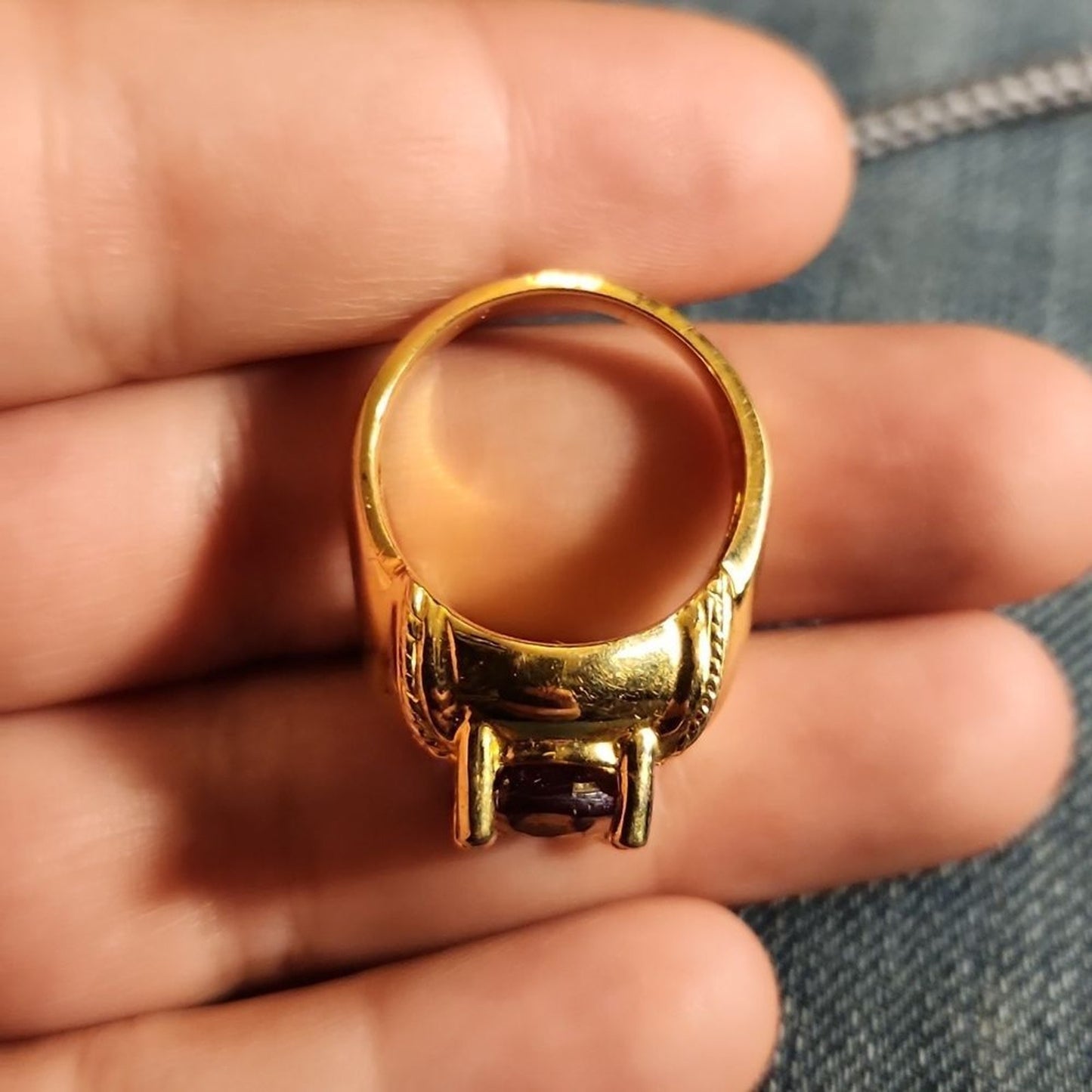 Vintage Sterling Silver Ring Sz 8.5