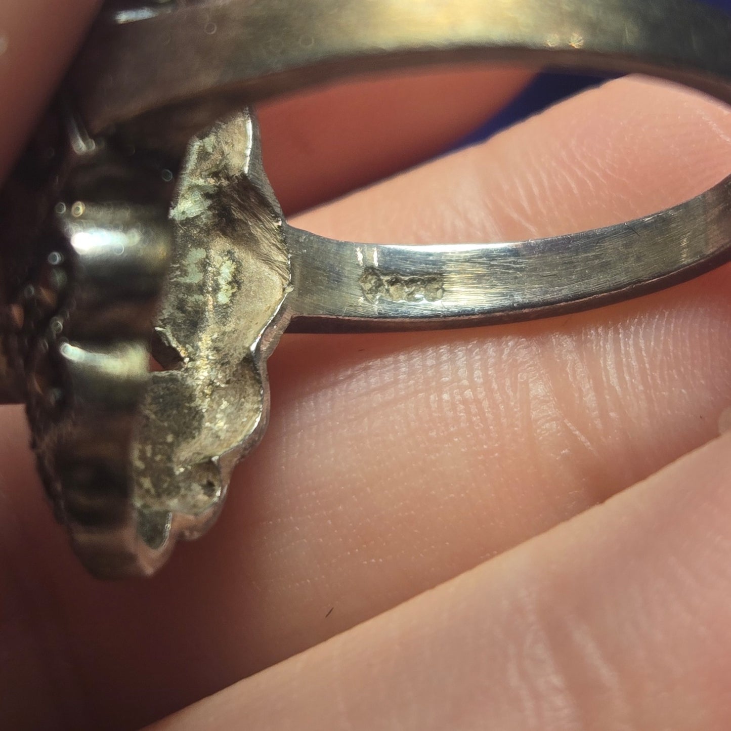 Vintage Sterling Silver 925 Ring Sz 8.5