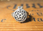 Celtic Poison Ring Vintage sterling silver ring sz 5