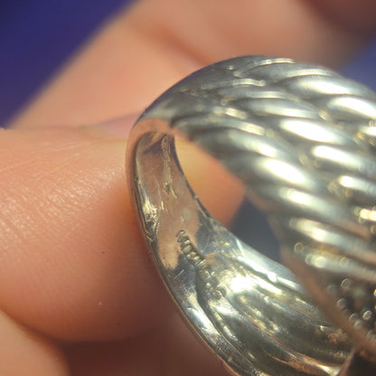 Vintage Sterling Silver 925 Ring Sz 8.5