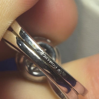 Romance Engagement Sterling Silver Ring Sz 6