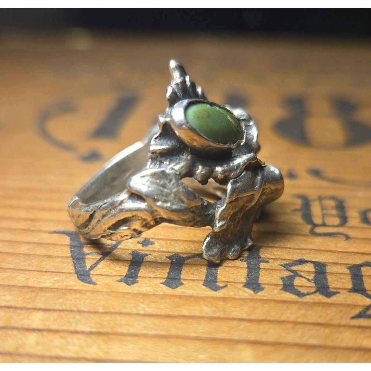 Vintage sterling silver ring sz 5