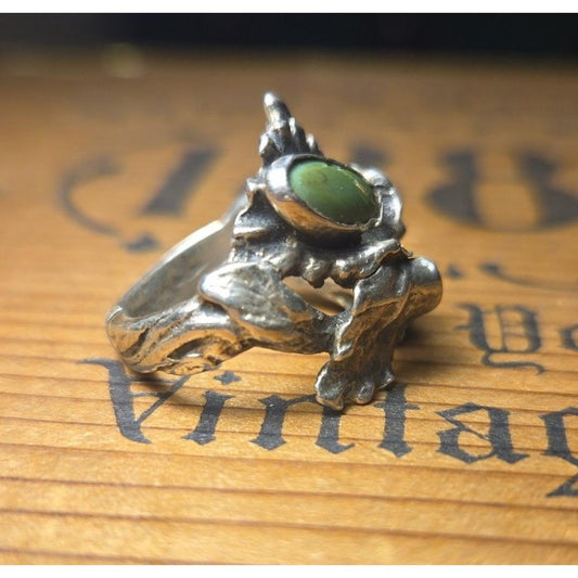 Vintage sterling silver ring sz 5