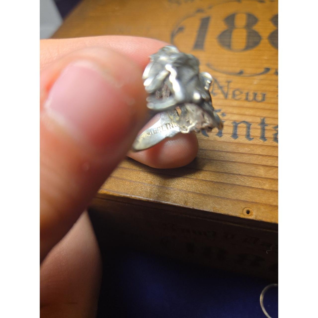 Vintage sterling silver ring sz 5