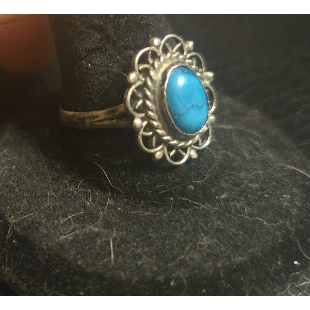 Southwestern Vintage sterling silver ring sz 6