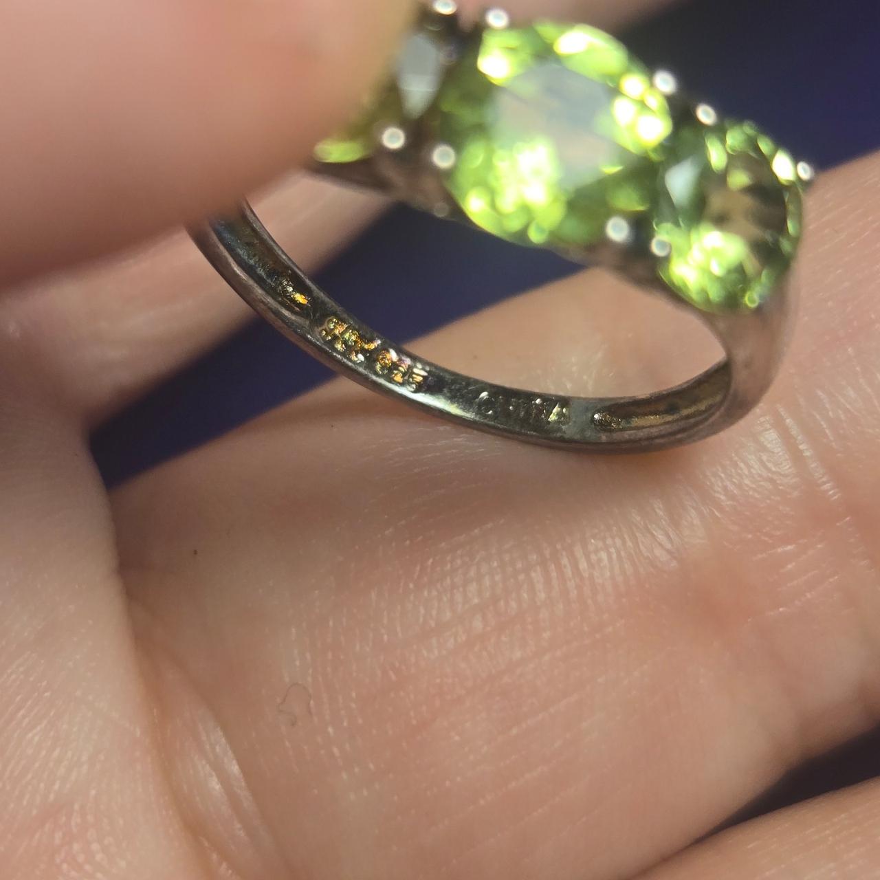 Vintage Sterling Silver 925 Ring Sz 7