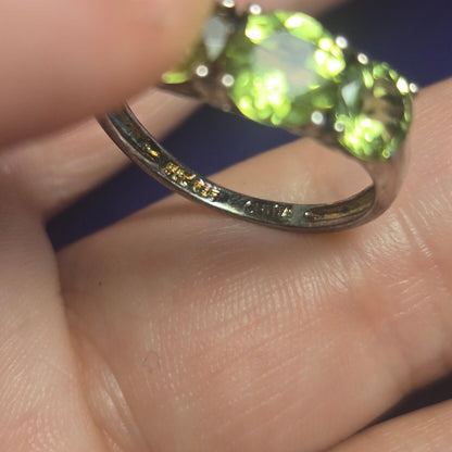 Vintage Sterling Silver 925 Ring Sz 7