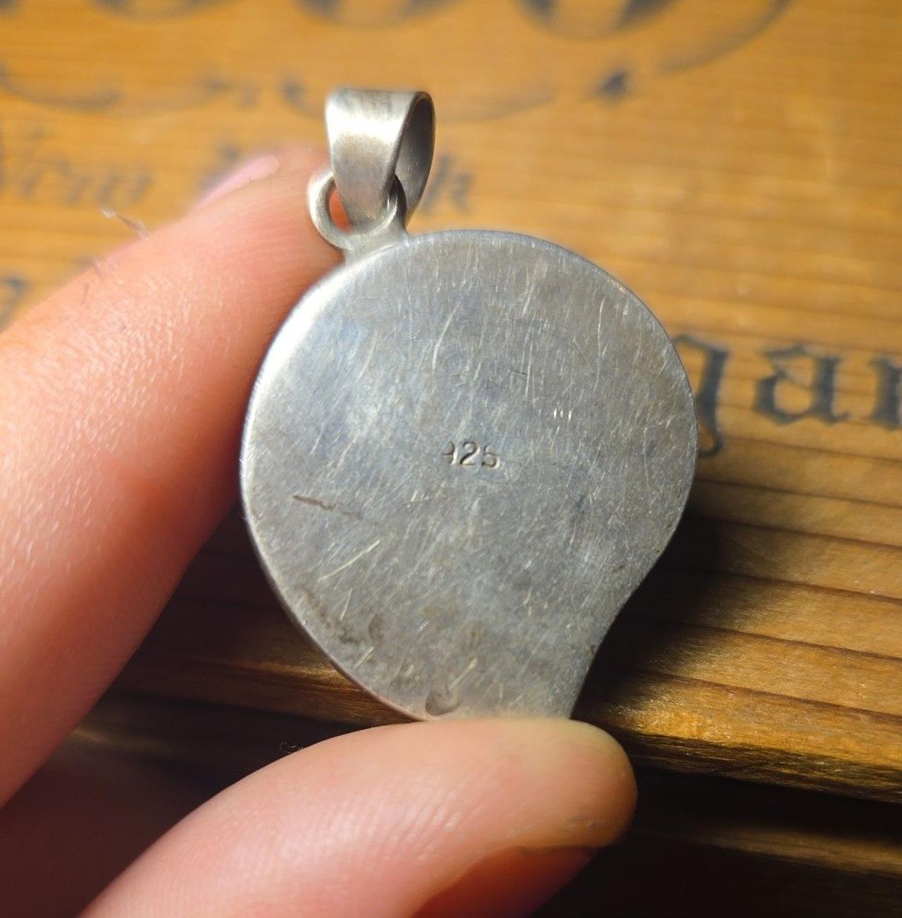 Sterling silver 925 Shell Pendant