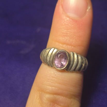 Vintage Sterling Silver 925 Ring Sz 5