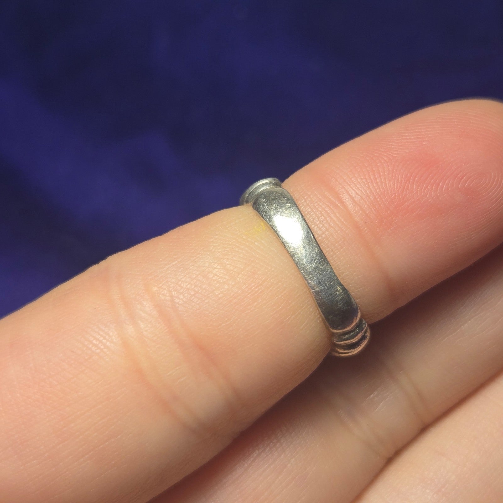 Vintage Sterling Silver 925 Ring Sz 5