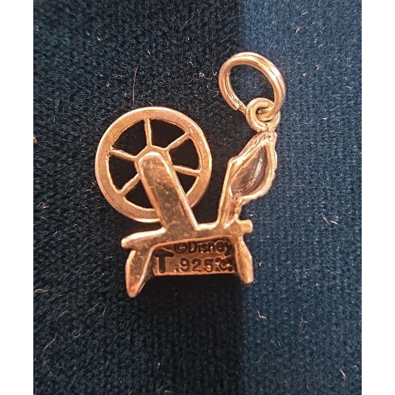 Disney Sterling Silver Sleeping Beauty Charm