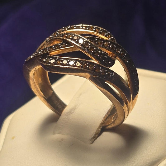 Vintage Sterling Silver Ring Sz 7