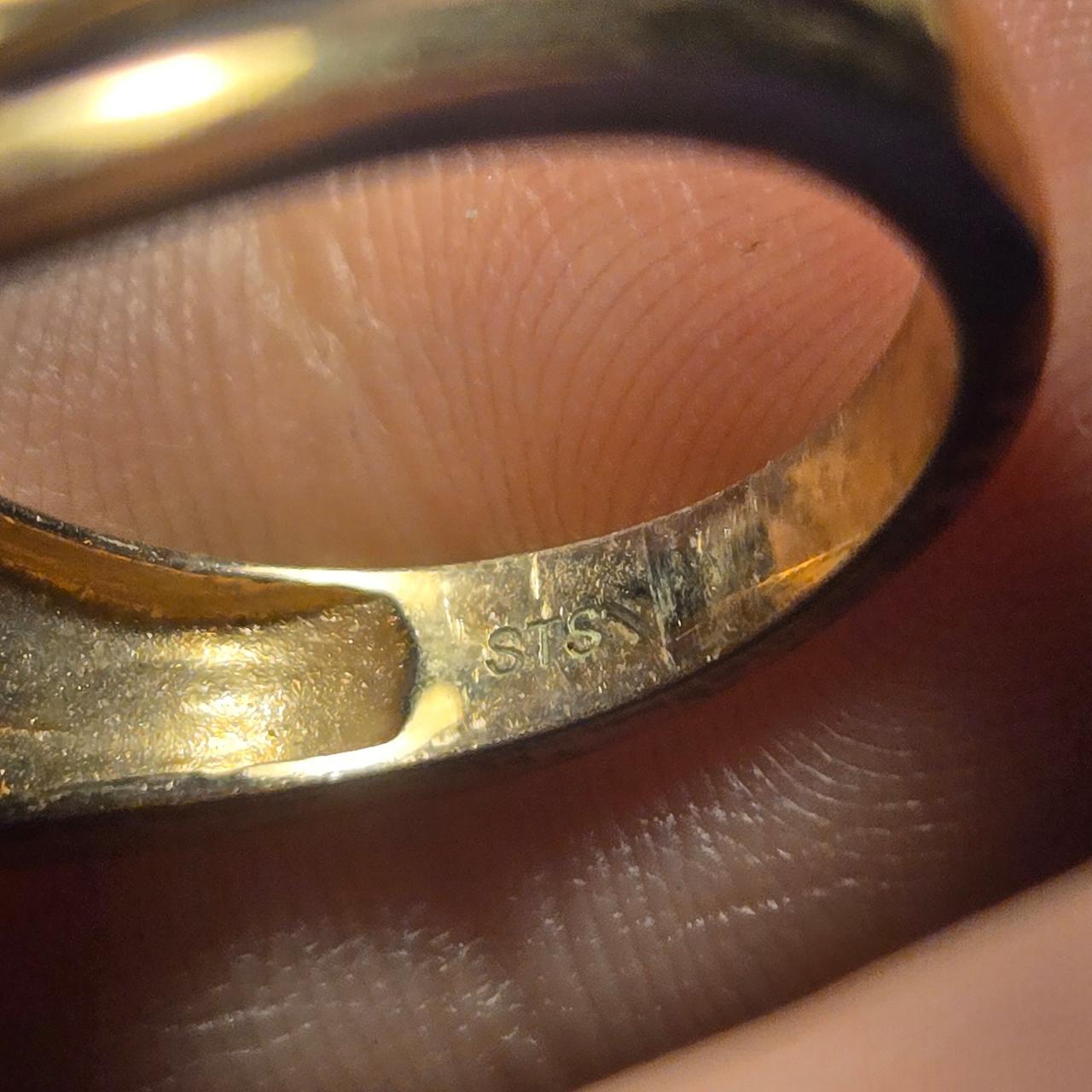 Vintage Sterling Silver Ring Sz 7