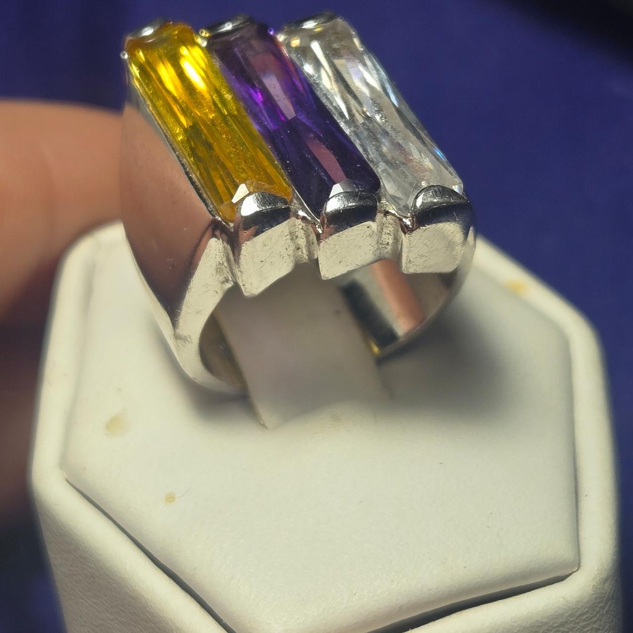 Vintage Sterling Silver 925 Ring Sz 6