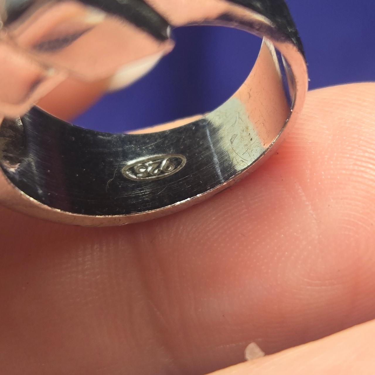Vintage Sterling Silver 925 Ring Sz 6