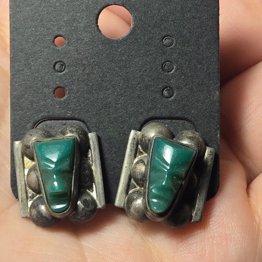 Vintage Mexican Silver Sterling Silver Earrings
